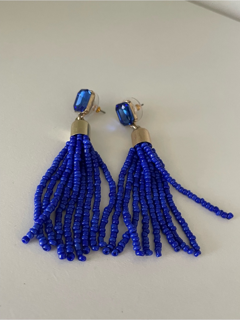 J. Crew blue earrings